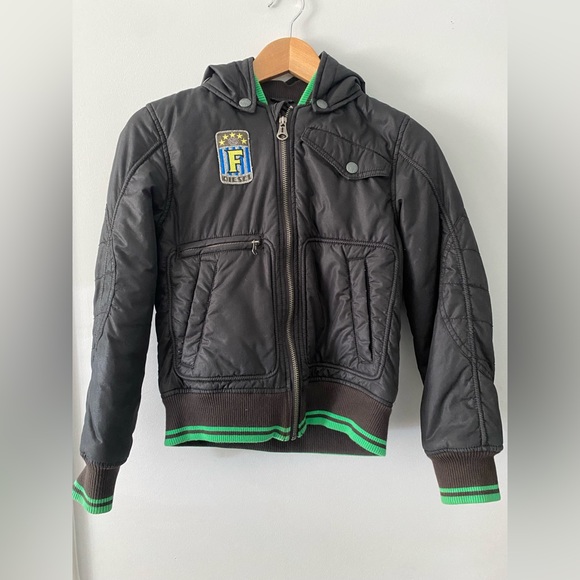 Diesel Removable Hood Jacket - Picture 1 of 8